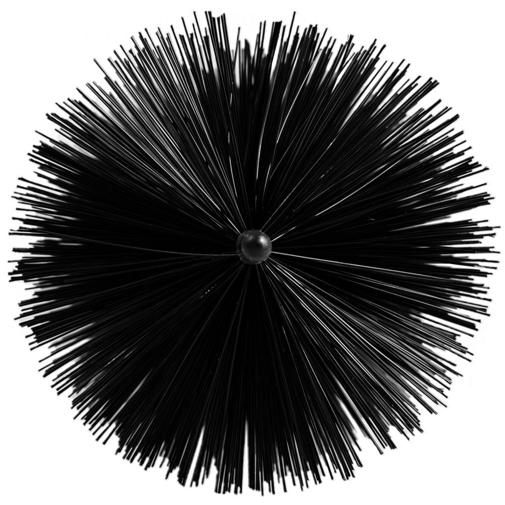 Gutter Guard Brush with 38" Long Bristles, 11cm (Diameter), Gutter Brush, Leaf Guard, Fits 5" Diameter Gutters, Gutter Brush Made of Galvanized Steel Wire