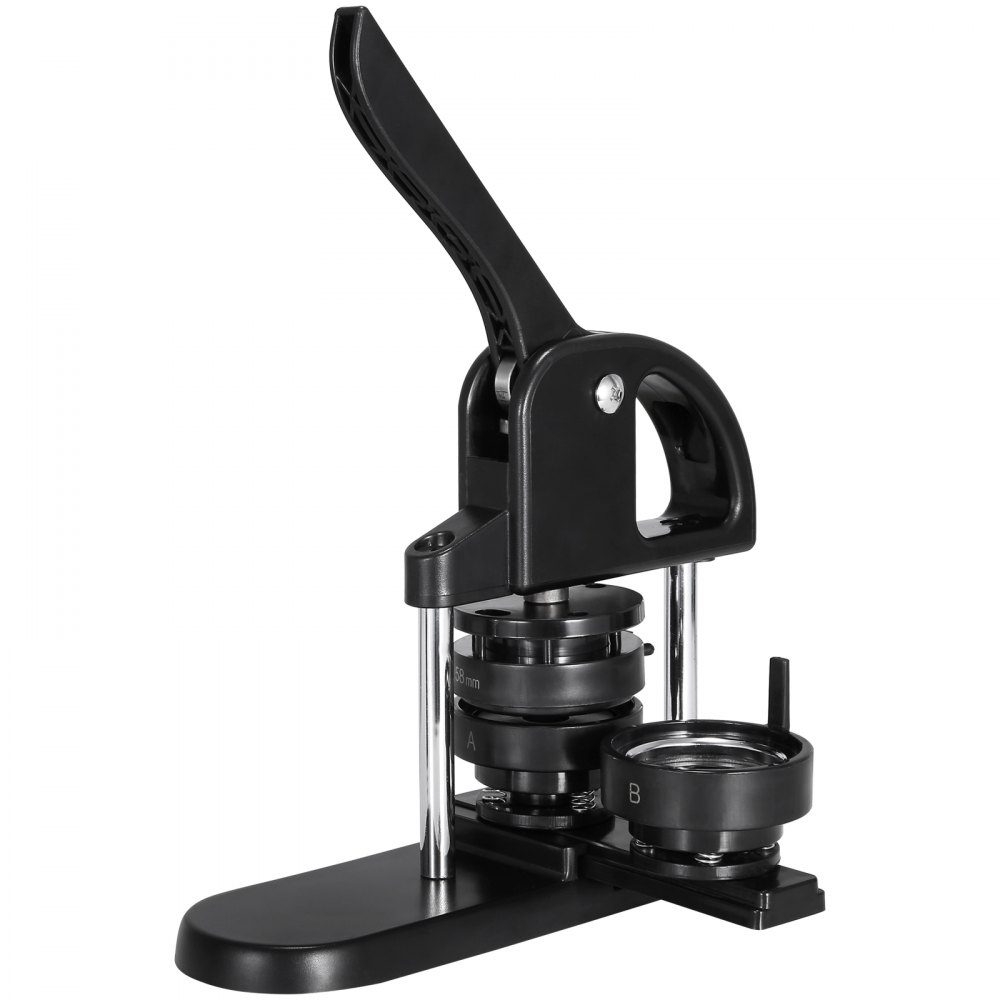 Button machine button maker machine 25/32/58 mm, badge punch press, button press, DIY badge press machine button badge maker for personalized badges including magic book