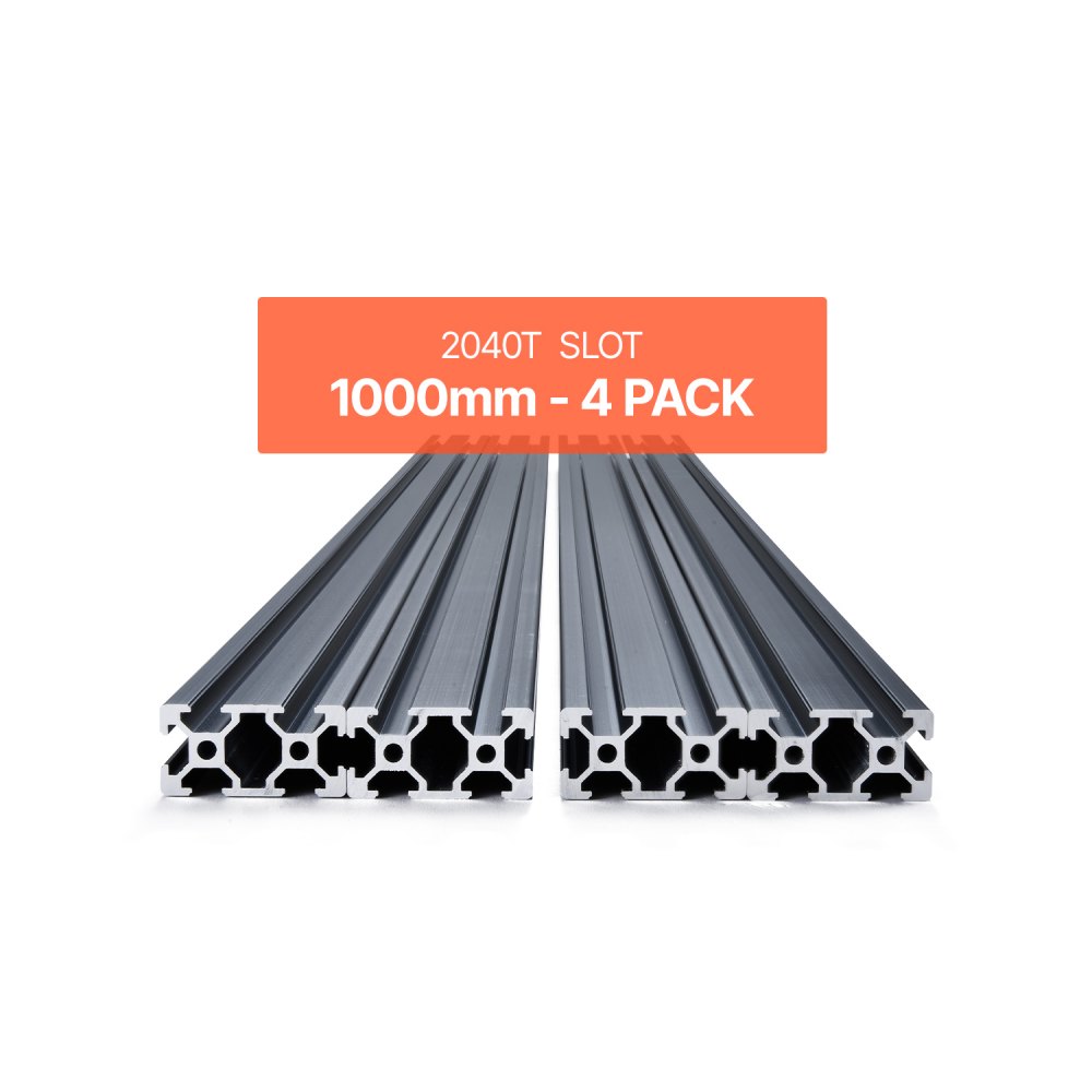 4 pièces Profilé en aluminium 1000 mm T-slot 2040 Profilé extrudé en aluminium Norme européenne Anodisé Profil de rainure de rail linéaire pour imprimante 3D CNC Machine DIY Gravure laser Noir 4 pièces Profilé en aluminium 1000 mm T-slot 2040 Profilé extrudé en aluminium Norme européenne Anodisé Profil de rainure de rail linéaire pour imprimante 3D CNC Machine DIY Gravure laser Noir