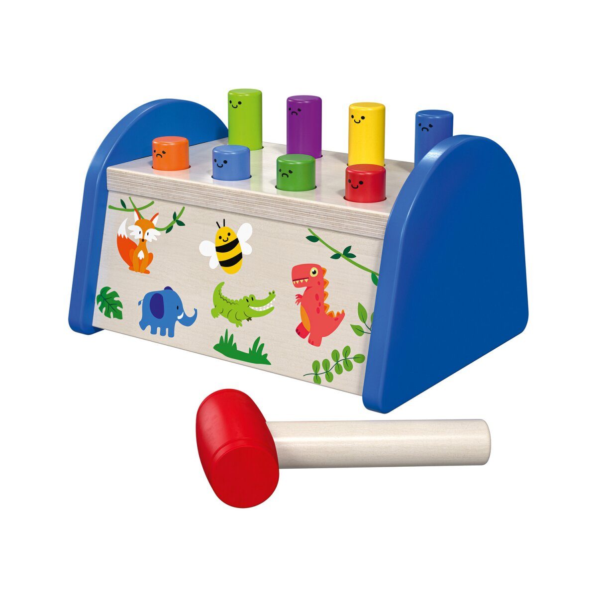 Playful motor skills game made of wood, model 2023