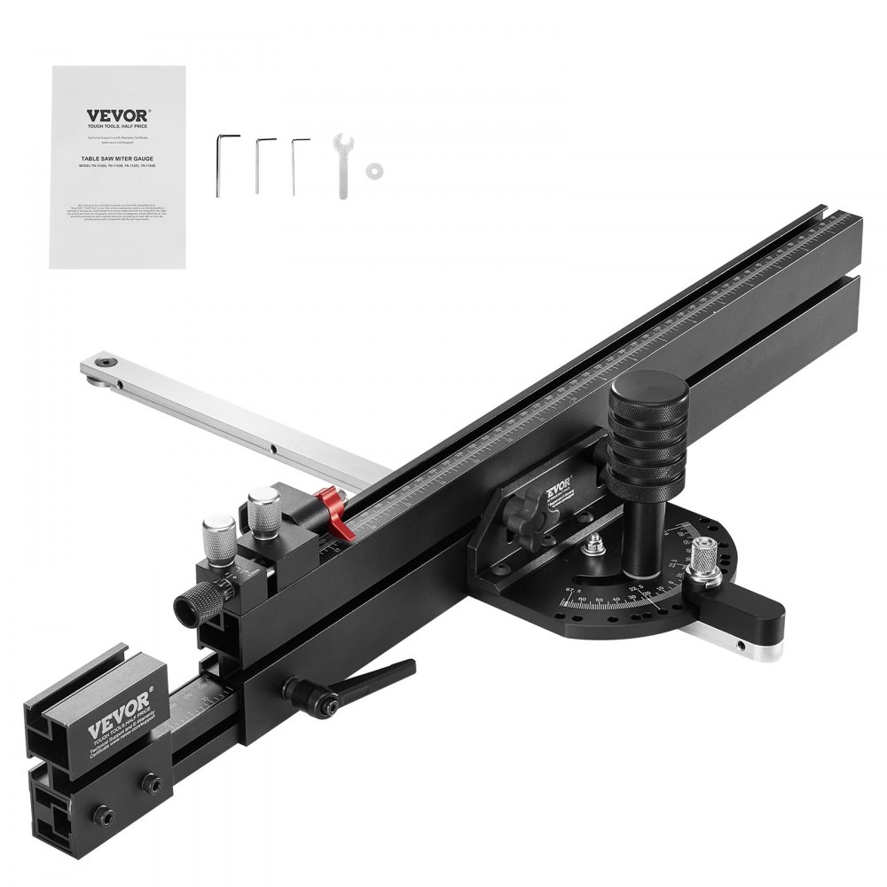 Miernik kątowy Standardowe gniazdo 19 x 10 mm Stop aluminium z siatką 48–89 cm 15 ograniczników kąta Regulowany tłok i zdejmowana tarcza do obróbki drewna Miernik kątowy Standardowe gniazdo 19 x 10 mm Stop aluminium z siatką 48–89 cm 15 ograniczników kąta Regulowany tłok i zdejmowana tarcza do obróbki drewna