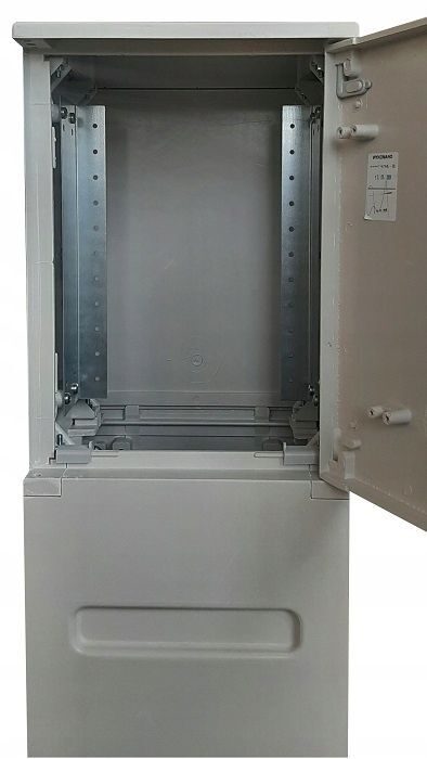 Meter cabinet, fuse box, distribution box, construction site power empty, lockable SWITCHGEAR