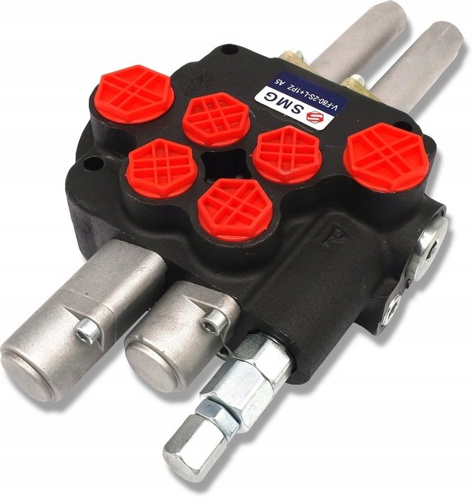 DISTRIBUTEUR HYDRAULIQUE 2 PIÈCES 80L + SECTION FLOTTANTE AVEC 1 BLOCAGE DIRECTIONNEL