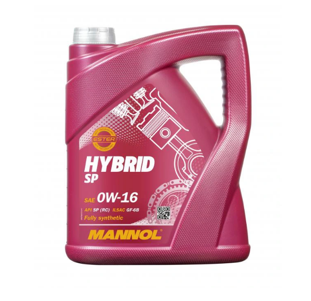 MANNOL HYBRIDE 0W16 5L - Sae30 - HONDA 08215-99974 - HONDA 08216-99974 - Réf. HT-51328