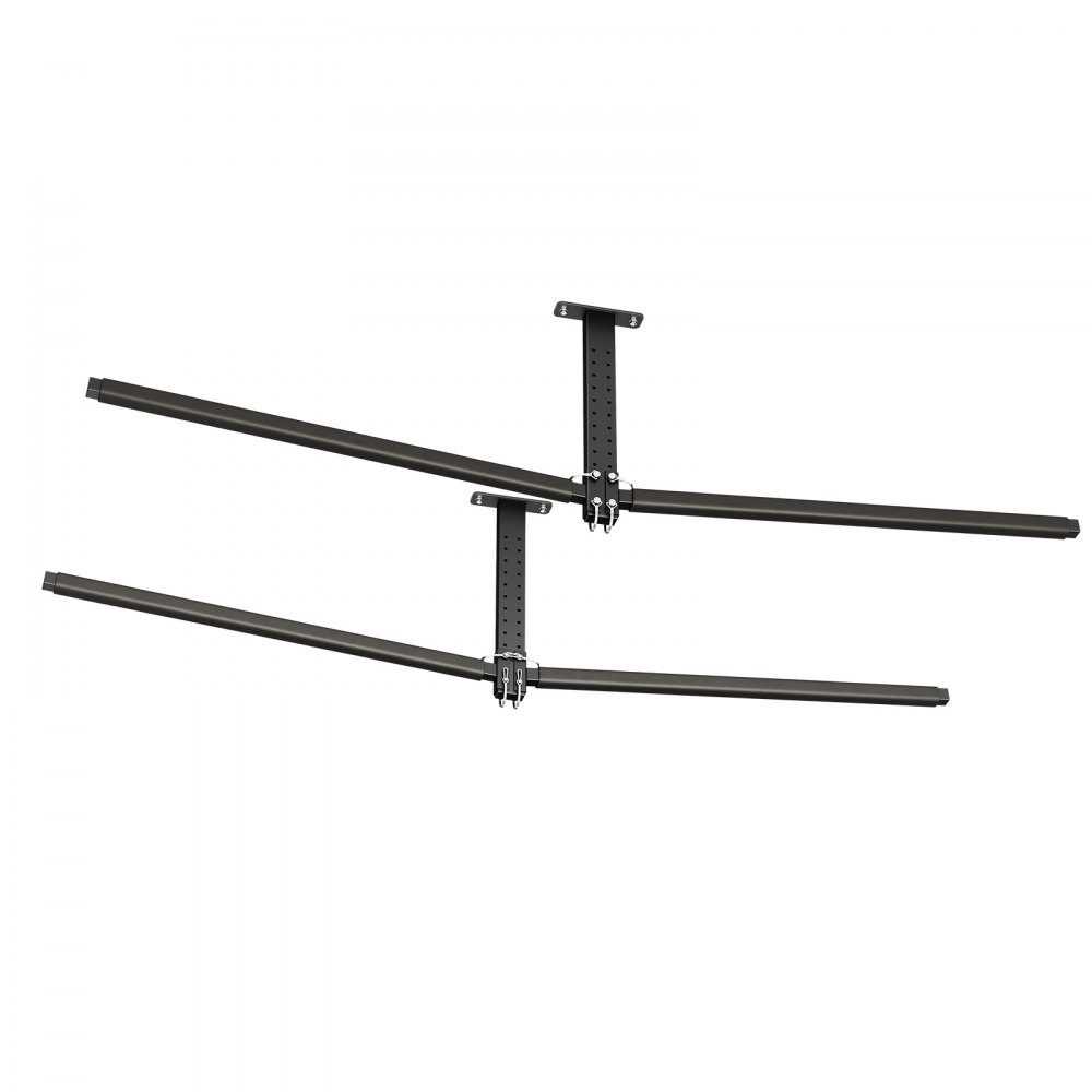 Kayak Storage Rack for 2 Kayaks/Canoes/Surfboards/Paddleboards, Kayak Stand, Ceiling Rack for Garage Mount, Adjustable Kayak Bracket (Ceiling Mount) with 250lb Load Capacity