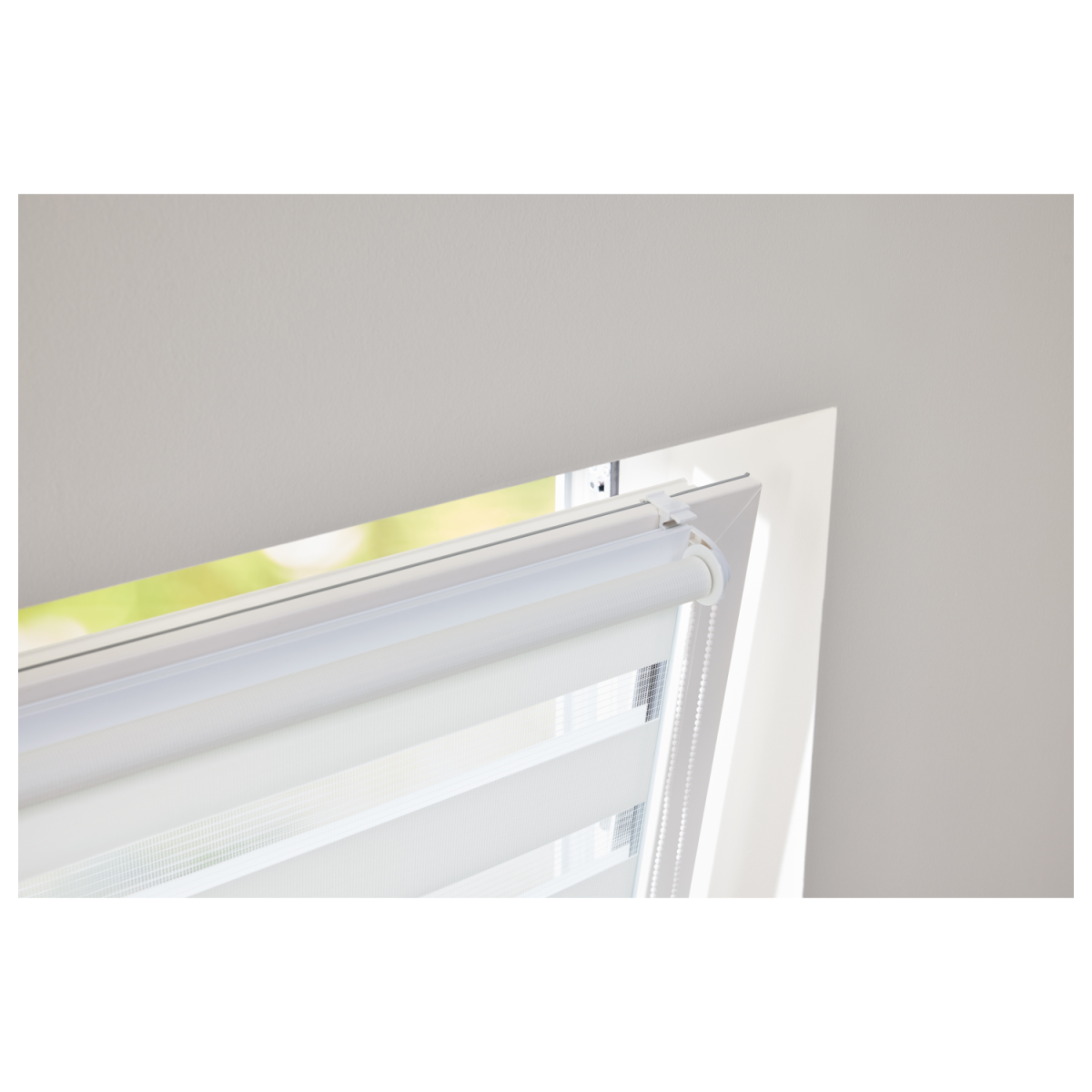 LIVARNO Home Duo roller blind, 100 x 150 cm, with transparent and opaque segments