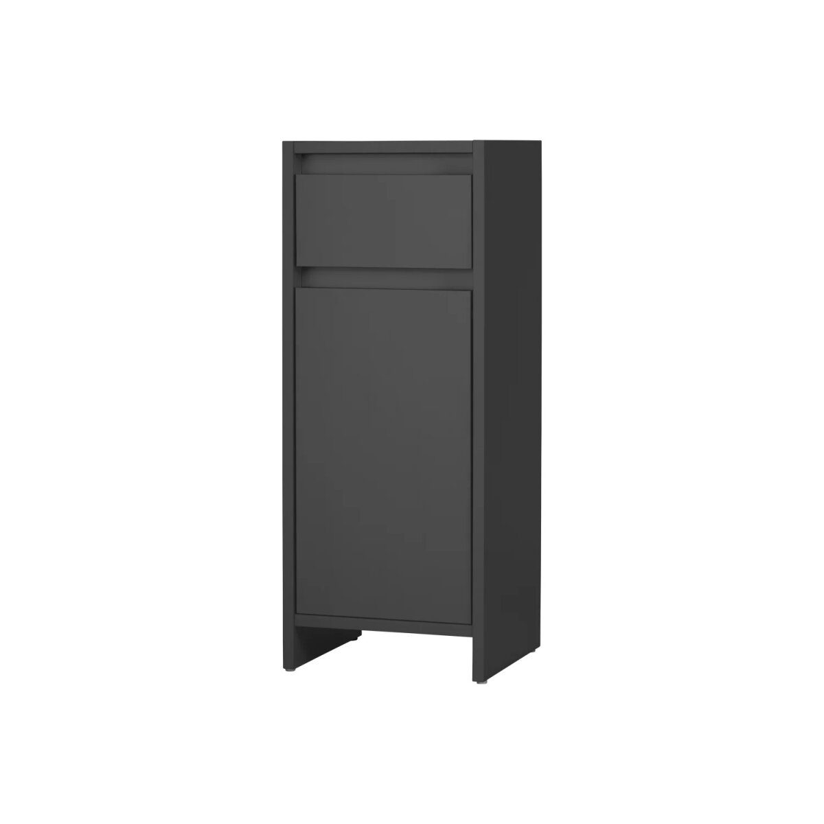 LIVARNO home Bad-Seitenschrank Oslo, anthrazit