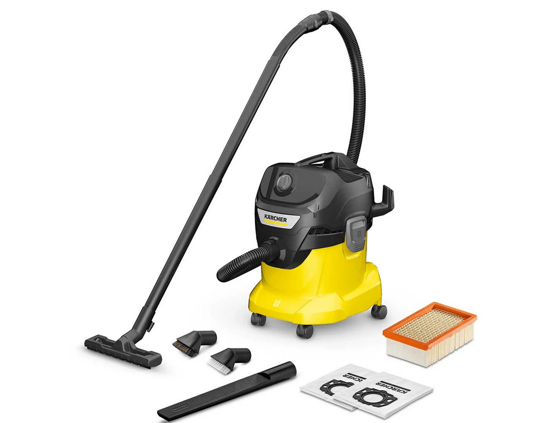 Odkurzacz do pracy na sucho i na mokro Kärcher »KWD 4«, 1000 W Odkurzacz do pracy na sucho i na mokro Kärcher »KWD 4«, 1000 W