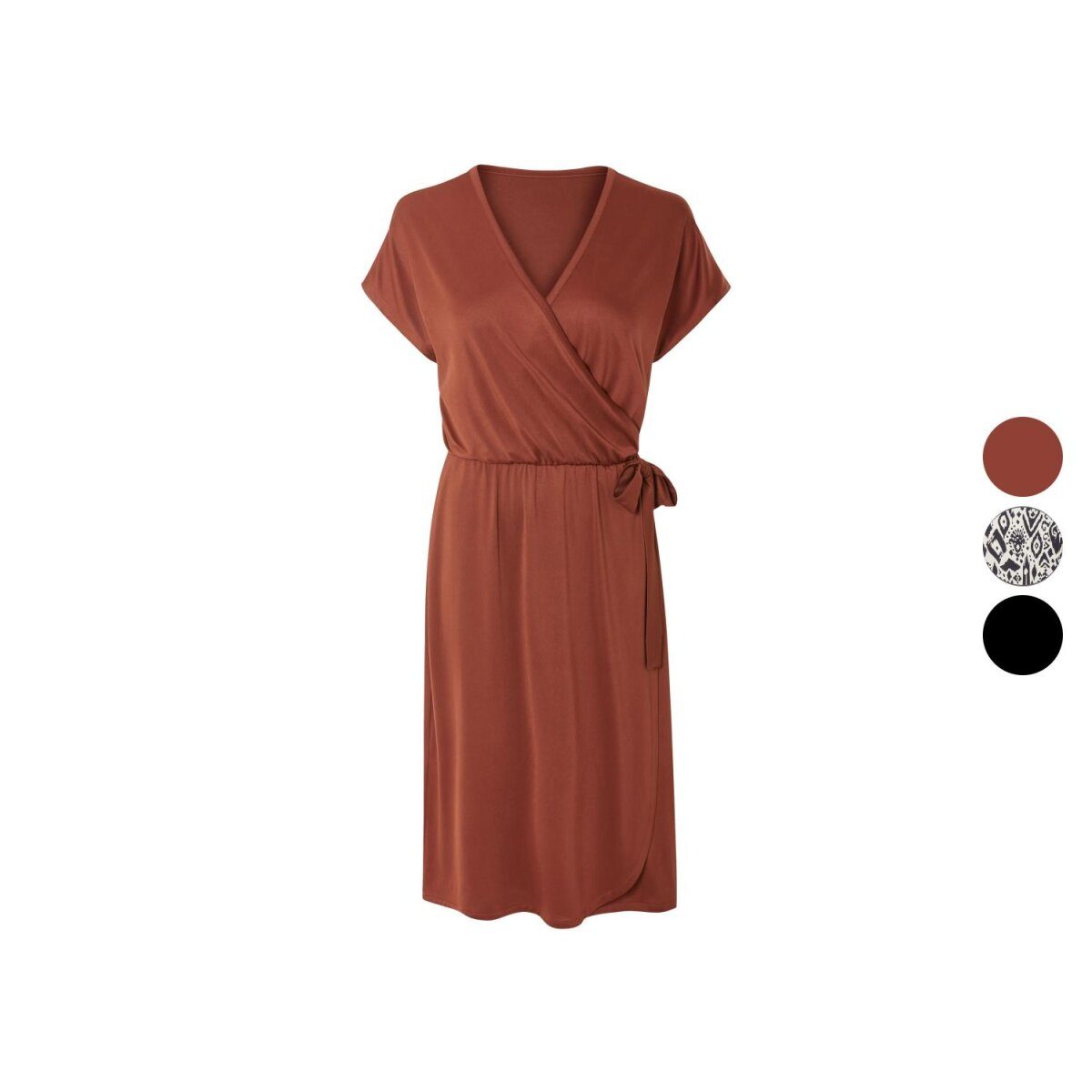 esmara® Damen Kleid, in Wickeloptik