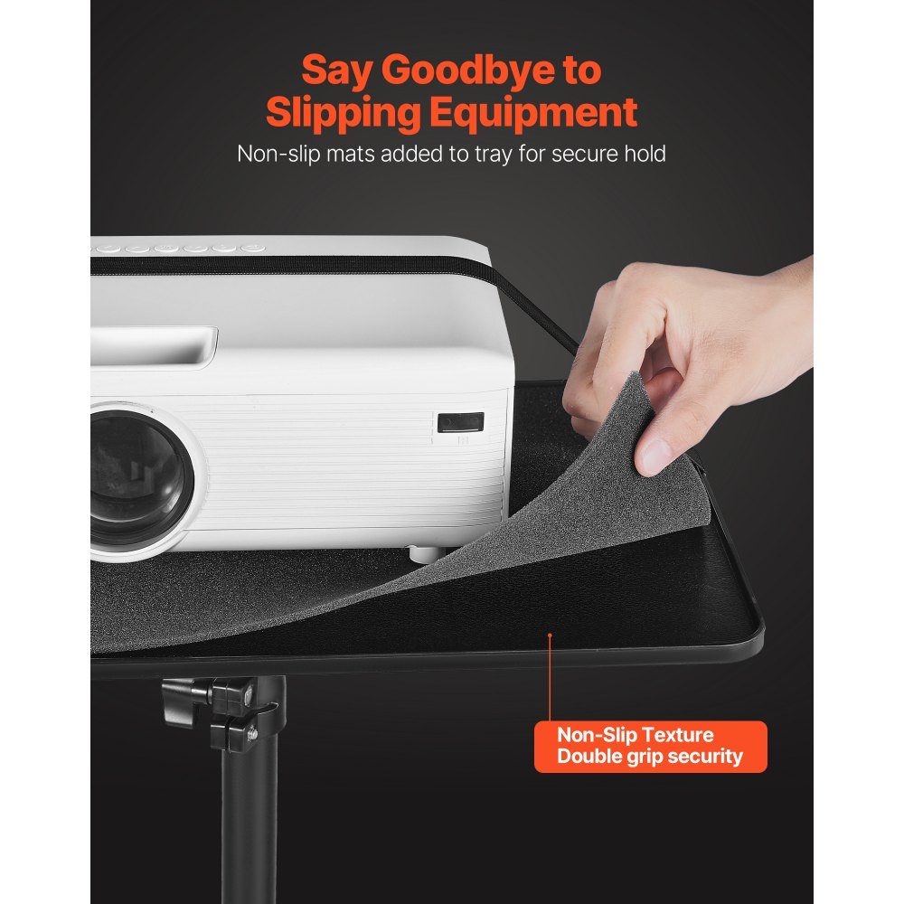 Projector Stand Projector Stand Height Adjustable 72-157cm, 360° Horizontal Rotating Floor Stand for Projector, Multifunctional Holder for Meetings, Outdoor Films 30 x 40 x 157cm