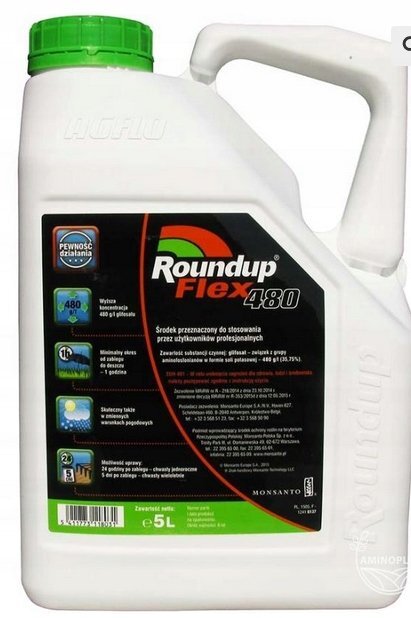ROUNDUP FLEX 480 Premium 5 liters ROUNDUP FLEX 480 Premium 5 liters