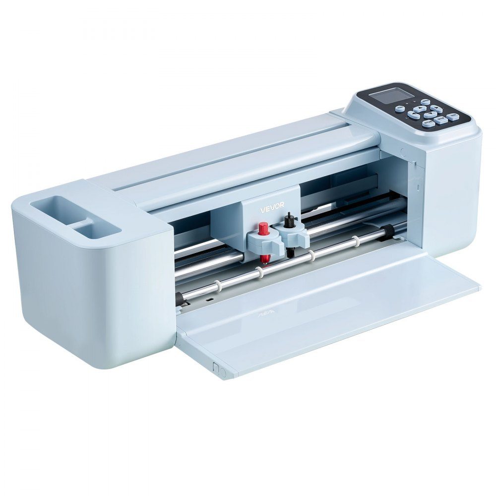 Vinyl-Schneidemaschine 30 cm, Schneideplotter/Plottermaschine mit Tastensteuerung & Touchscreen, kompatibel mit Mac/Windows/Android/iOS, Vinylschneider für Bastelarbeiten, Karten & Wohnaccessoires