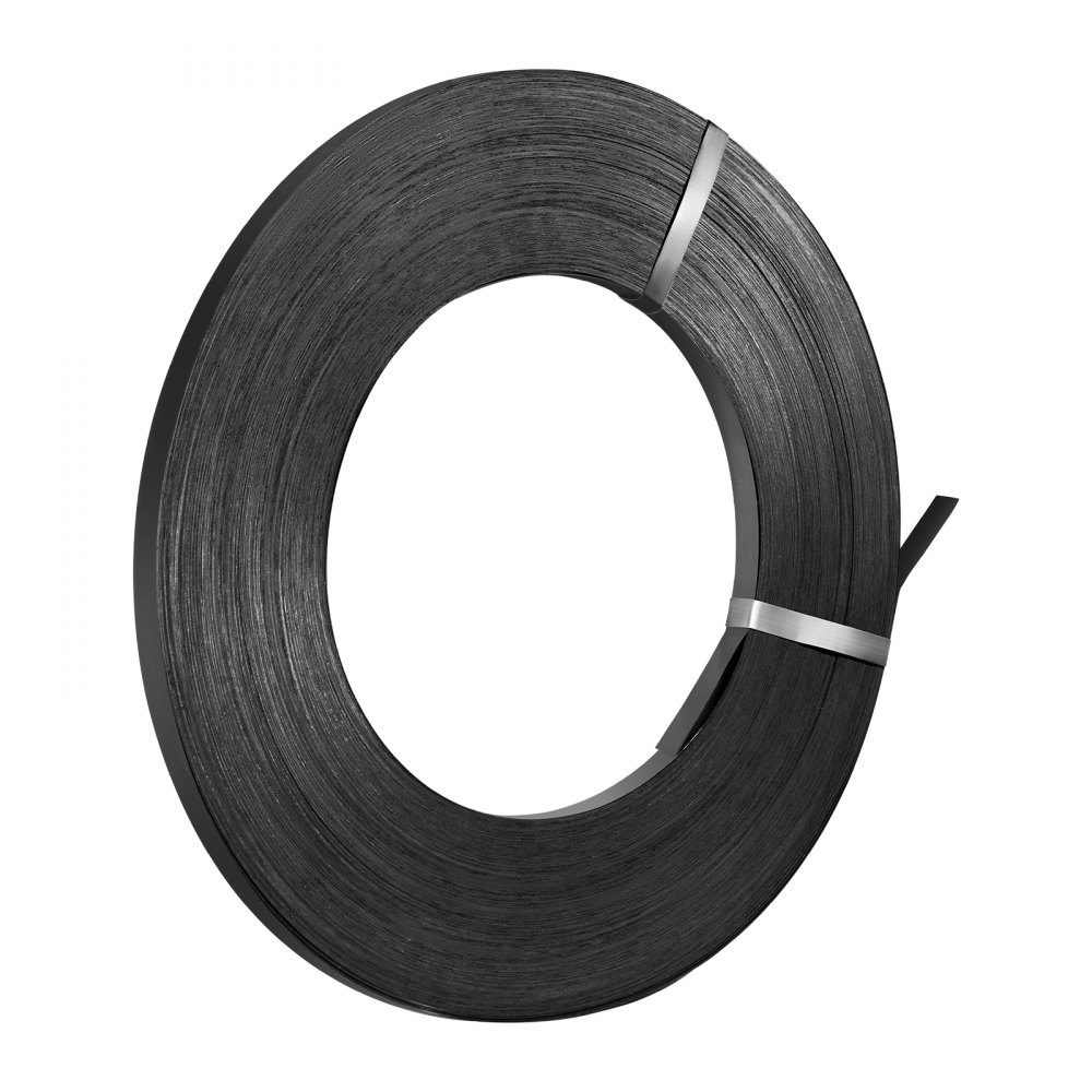Umreifungsstahlband, 19 mm x 55 mm x 500 m, Verpackungsstahlband, Metallbandrolle, Stahlband, 770 kg Bruchfestigkeit, Stahlband, Hochleistungsbandrolle für Palettenverpackungen