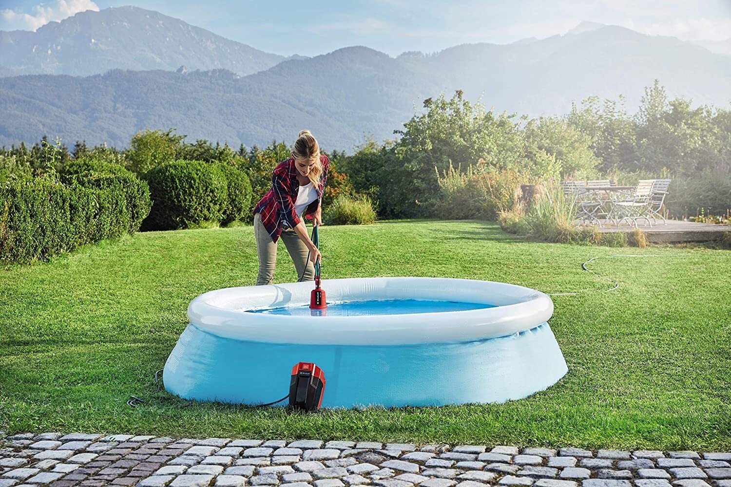 Einhell Akku-Klarwasserpumpe GE-SP 18 Li (1x2,5Ah) Power