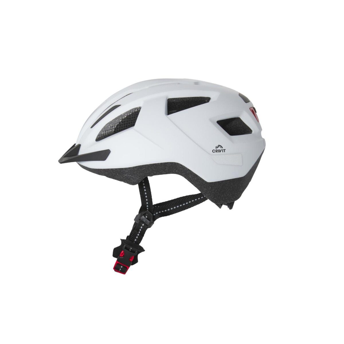 Kask rowerowy CRIVIT z tylnym światłem