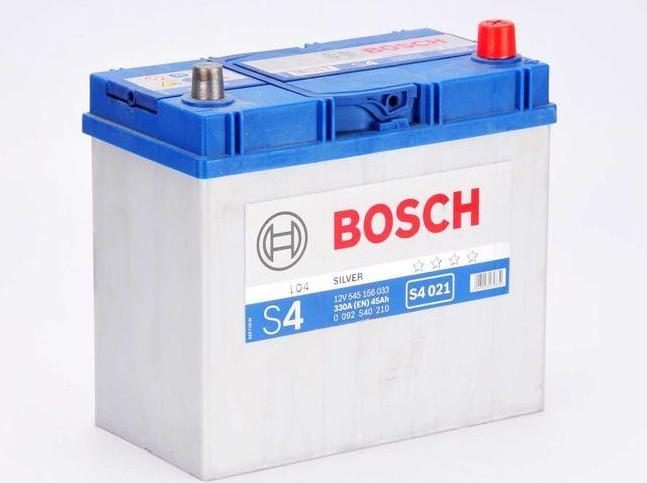 BATTERIE BOSCH ARGENT S4 45AH 330A P+ (021) – Réf. HT-47257