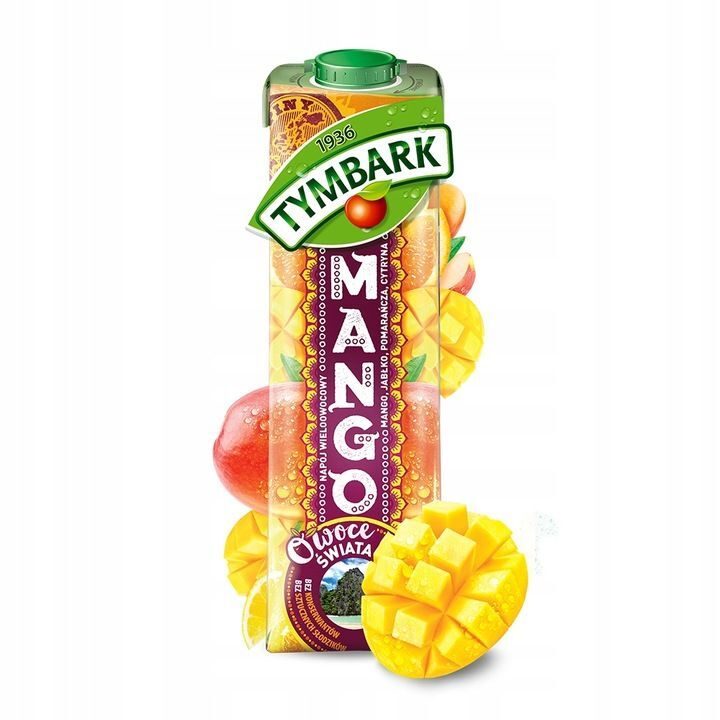 12 x 1L Tymbark Mango Multi-Fruit Drinksap