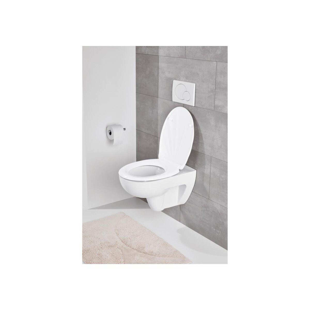 LIVARNO home Duroplast toiletbril, in schaalontwerp