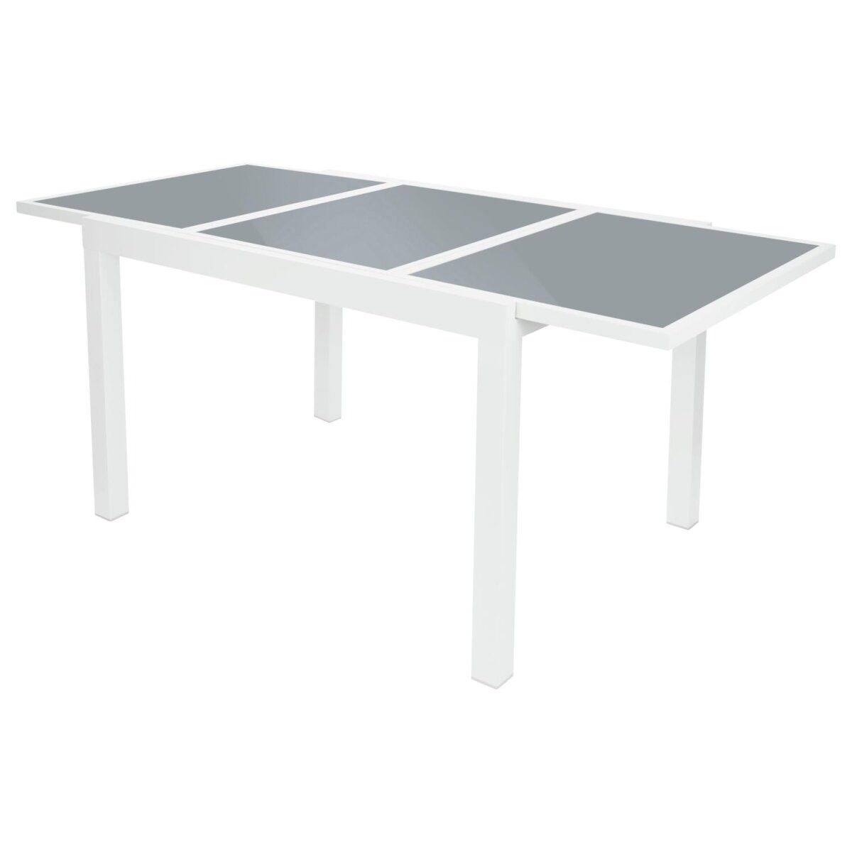LIVARNO home aluminum garden table “Houston”, 120-180 x 89 x 75 cm