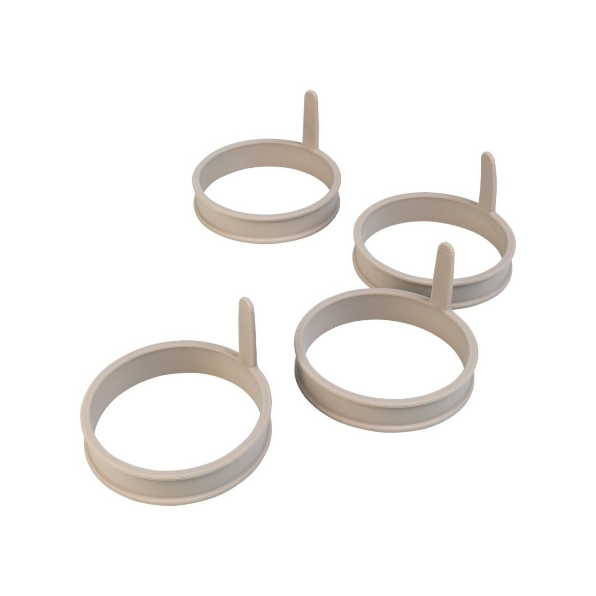 LIVARNO home Egg Poaching Set/Fried Egg Ring Set/Omelette Mold, Microwave Safe (Fried Egg Ring)