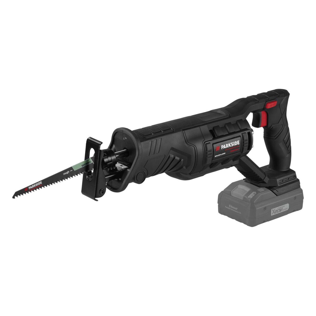 PARKSIDE PERFORMANCE® 20 V Akku-Säbelsäge „PSSAP 20-Li E6“, ohne Akku und Ladegerät