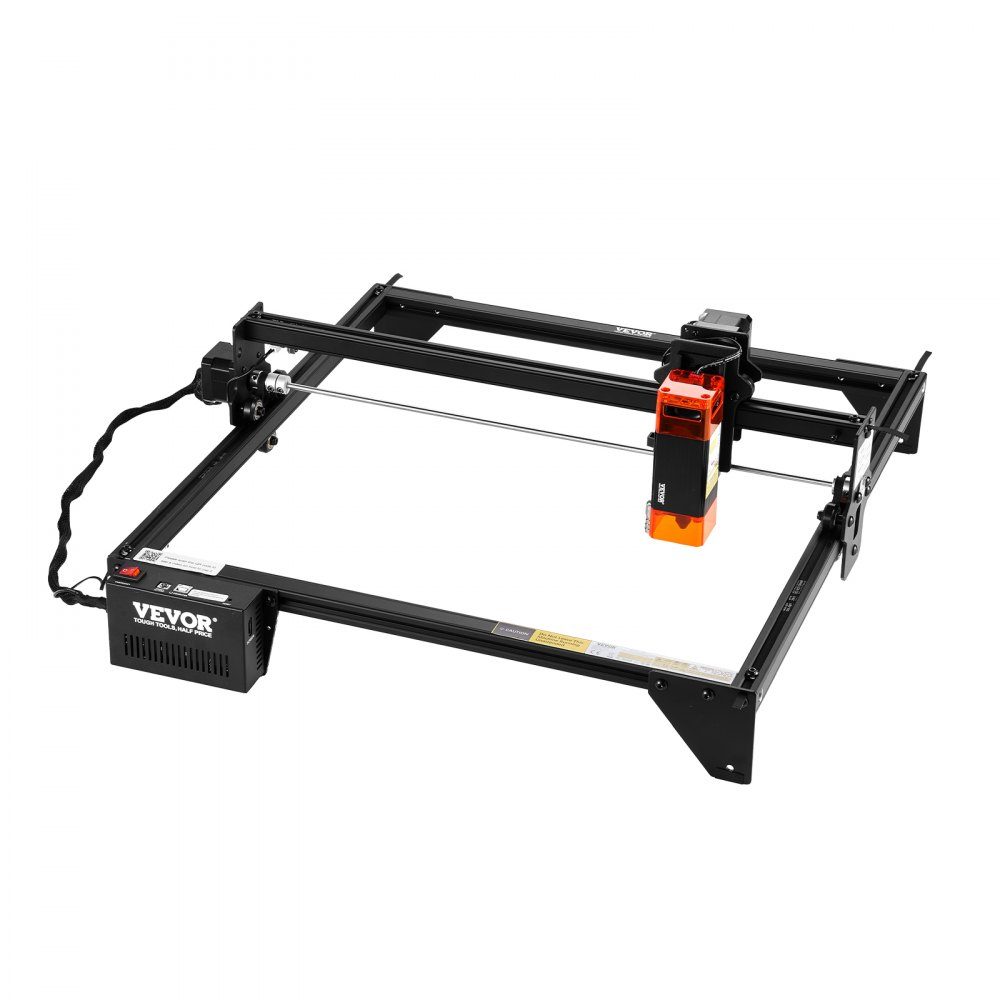Laser Engraver, 5W Power, Laser Engraving Machine, 38x40cm Working Area, 10000mm/min Movement Speed, Compressed Tip with Eye Protection, for Wood, Certain Metals