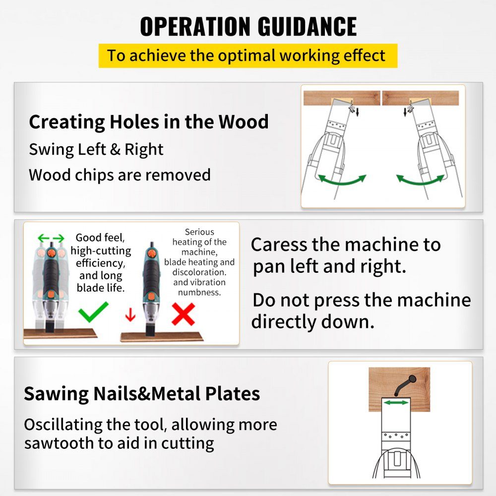 100x Multitool Saw Blades Oscillating Accessory Set HCS + Stainless Steel Multitool Segment Saw Blade 1-3/8 Inch Multifunctional Tool Accessory Set 45-47 HRC
