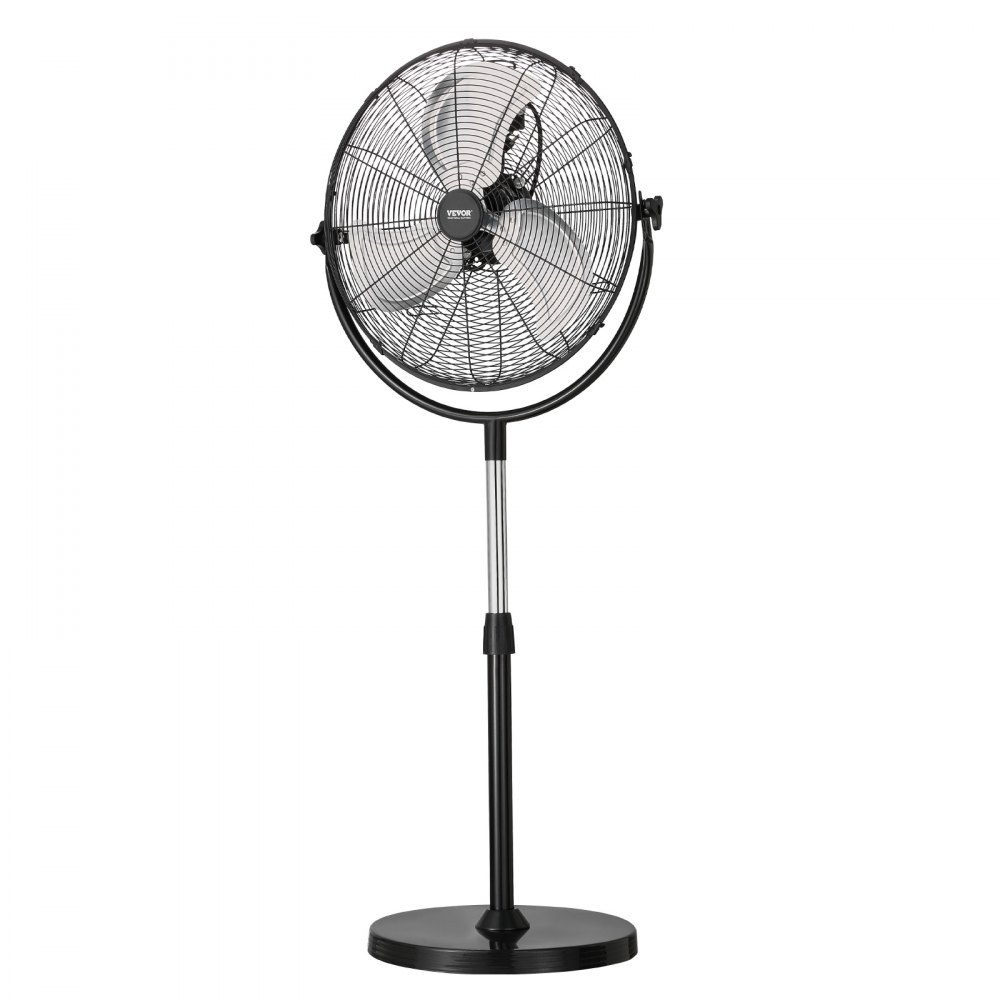 Ventilateur sur pied industriel, ventilateur de 560 mm avec hauteur réglable de 115 à 147 cm, ventilateurs de sol avec 3 vitesses réglables, machine à vent pour salon, maison, bureau, noir Ventilateur sur pied industriel, ventilateur de 560 mm avec hauteur réglable de 115 à 147 cm, ventilateurs de sol avec 3 vitesses réglables, machine à vent pour salon, maison, bureau, noir