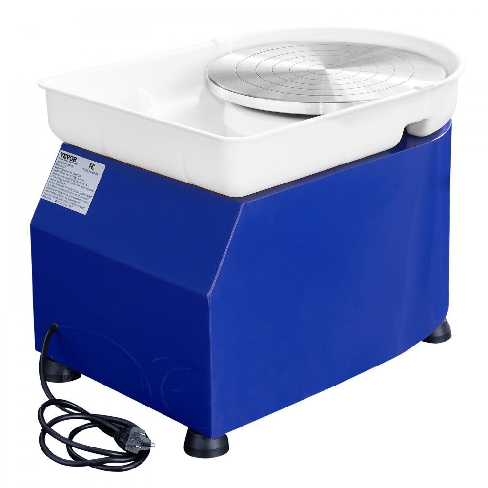 Pottery Wheel Ceramic Disc Machine 350W, Electric Pottery Wheel Machine 28cm 300RPM Pottery Wheel Machine, with Pedal and Apron Forming Machine, Suitable for Beginners, Enthusiasts, etc