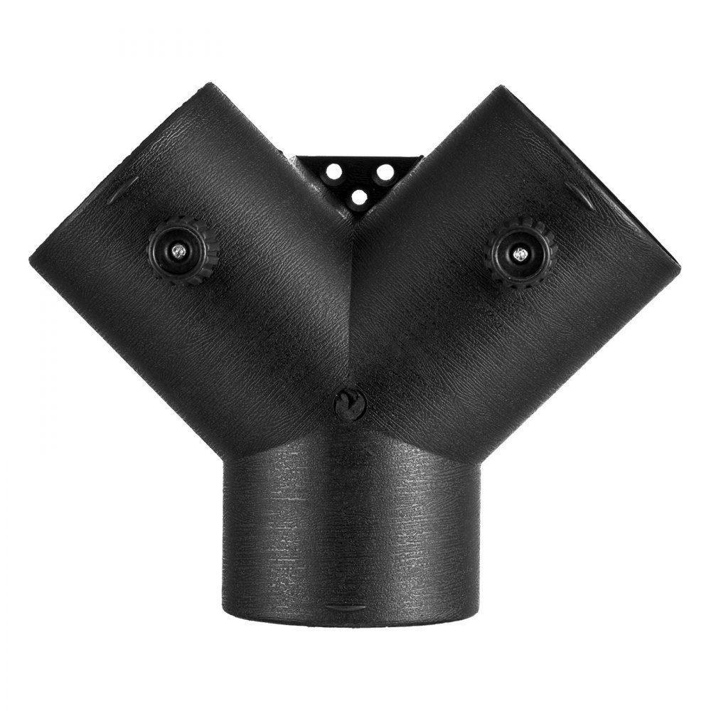 Diesel heater connector (75mm), diesel heater duct connection accessories, Y-shaped 3-way vent connectors with 2 90° rotating valves, connection connector for 2/5/8 kW diesel heater