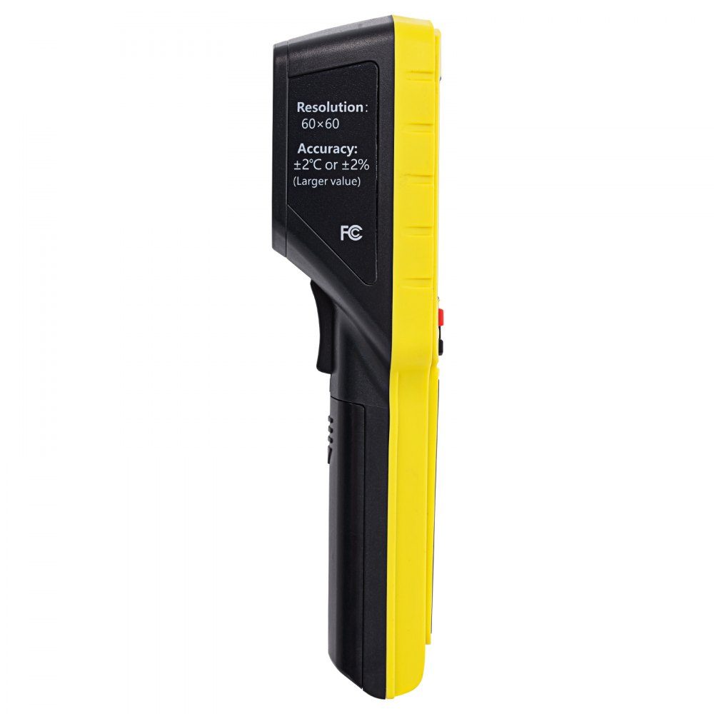 Infrarood warmtebeeldcamera 3600 pixels, IR warmtebeeldcamera USB thermografie warmtebeeldcamera Infraroodcamera met LCD-scherm, hittedetector temperatuurbeeldcamera -20°C~500°C temperatuurbereik