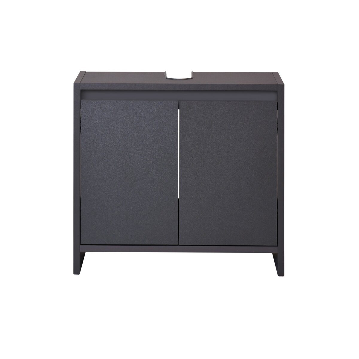 LIVARNO home “Oslo” washbasin cabinet with 2 doors, anthracite