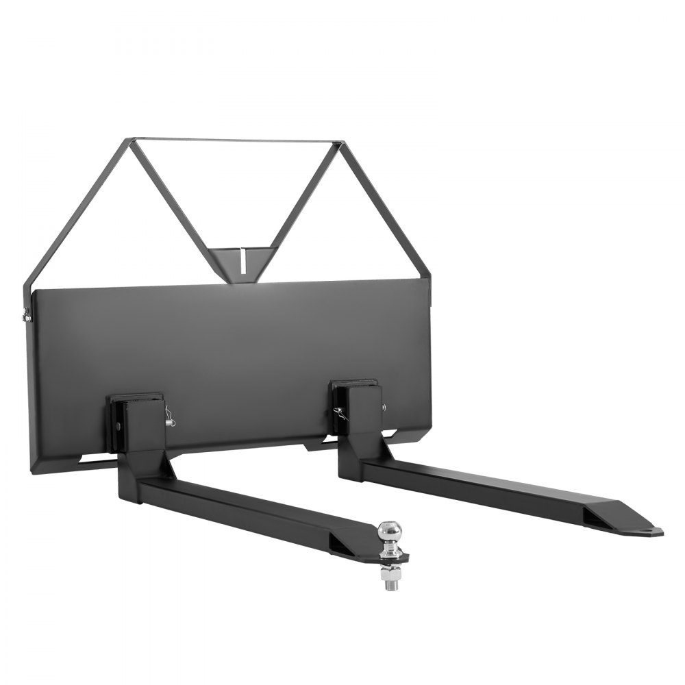 Szybkozłącze, widły do ​​palet 1160x145x822 mm do miniładowarek z ramą, ładowność 1179 kg, kula zaczepu przyczepy 47,6 mm, szybkozłącze, ładowacz czołowy, do miniładowarek, ciągników – Nr kat. HT-23011