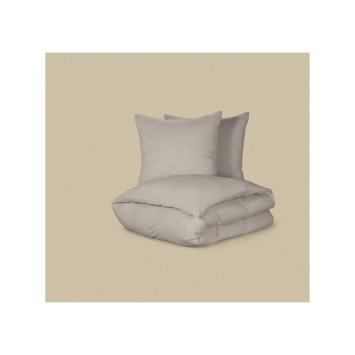 LIVARNO parure de lit, microfibre, 240 x 220 cm, beige