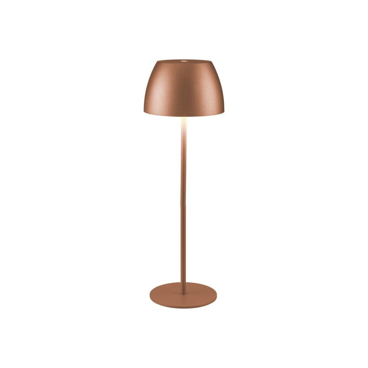 LIVARNO home LED batterij tafellamp (brons)