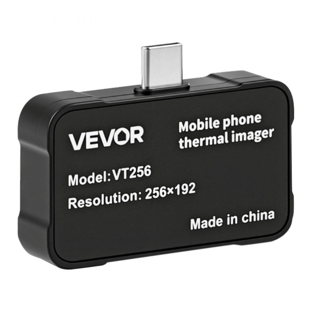 Thermal Imaging Camera for iOS and Android, Thermal Imaging Camera with 512x384 Super IR and 256x192 IR Resolution for Smartphone Tablet with USB-C, 25Hz Infrared Camera with 6 Color Palettes for Inspections at -20°C to 550°C