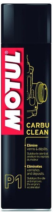 Motul Carbu Clean P1 pour le nettoyage du carburateur