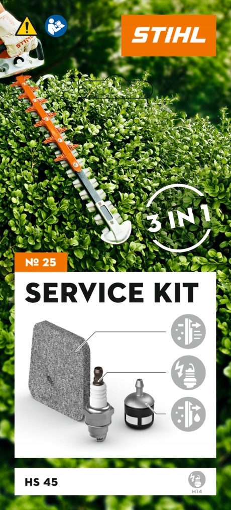 Zestaw inspekcyjny serwisowy Stihl nr 25 STIHL HS 45 41400074101 Zestaw inspekcyjny serwisowy Stihl nr 25 STIHL HS 45 41400074101