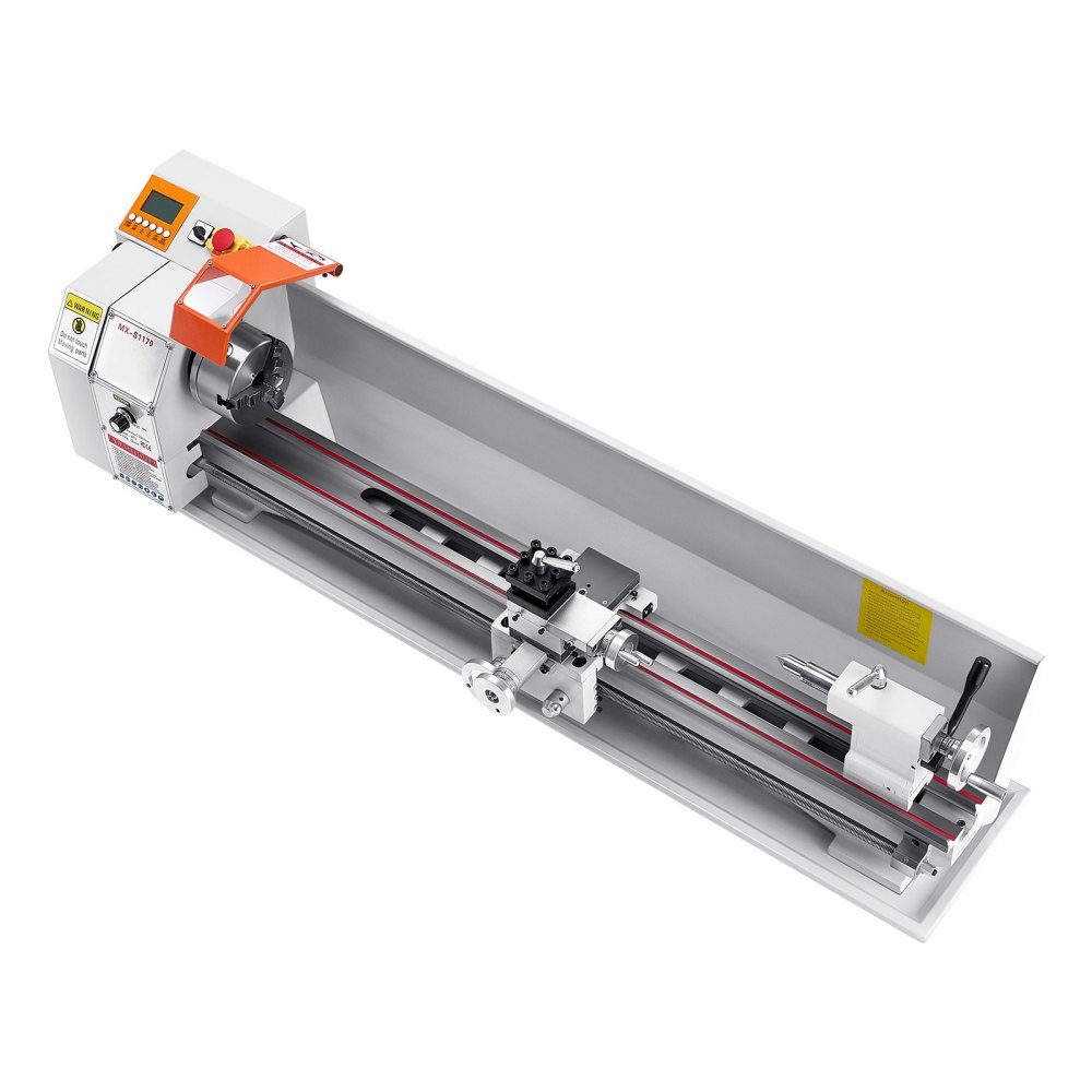 Tokarka do metalu 220x1000 mm Tokarka z automatycznym posuwem 2500 obr/min prędkość obrotowa 1250 W silnik bezszczotkowy z osprzętem, tokarka stołowa do obróbki części precyzyjnych