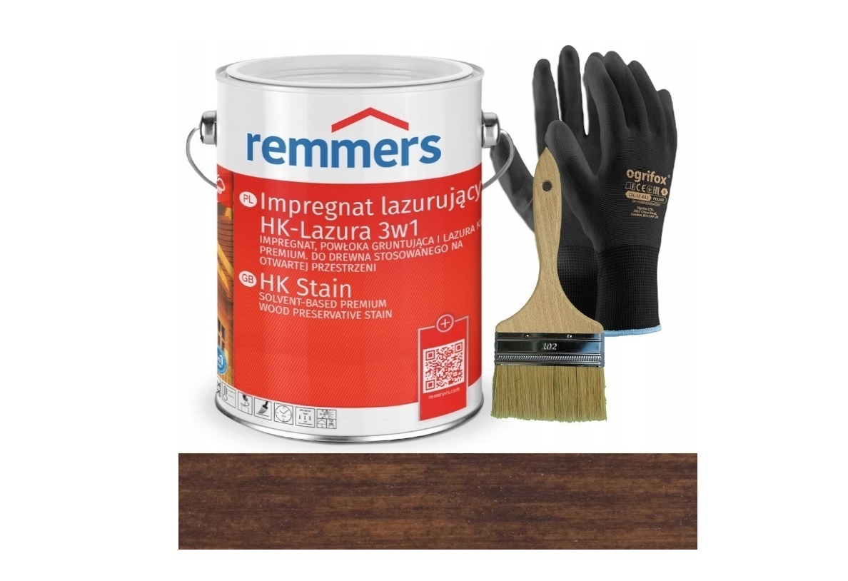 Remmers HK Lasur 3in1 (imprégnation, apprêt et vernis) 5L dans la couleur ROSEWOOD Remmers HK Lasur 3in1 (imprégnation, apprêt et vernis) 5L dans la couleur ROSEWOOD