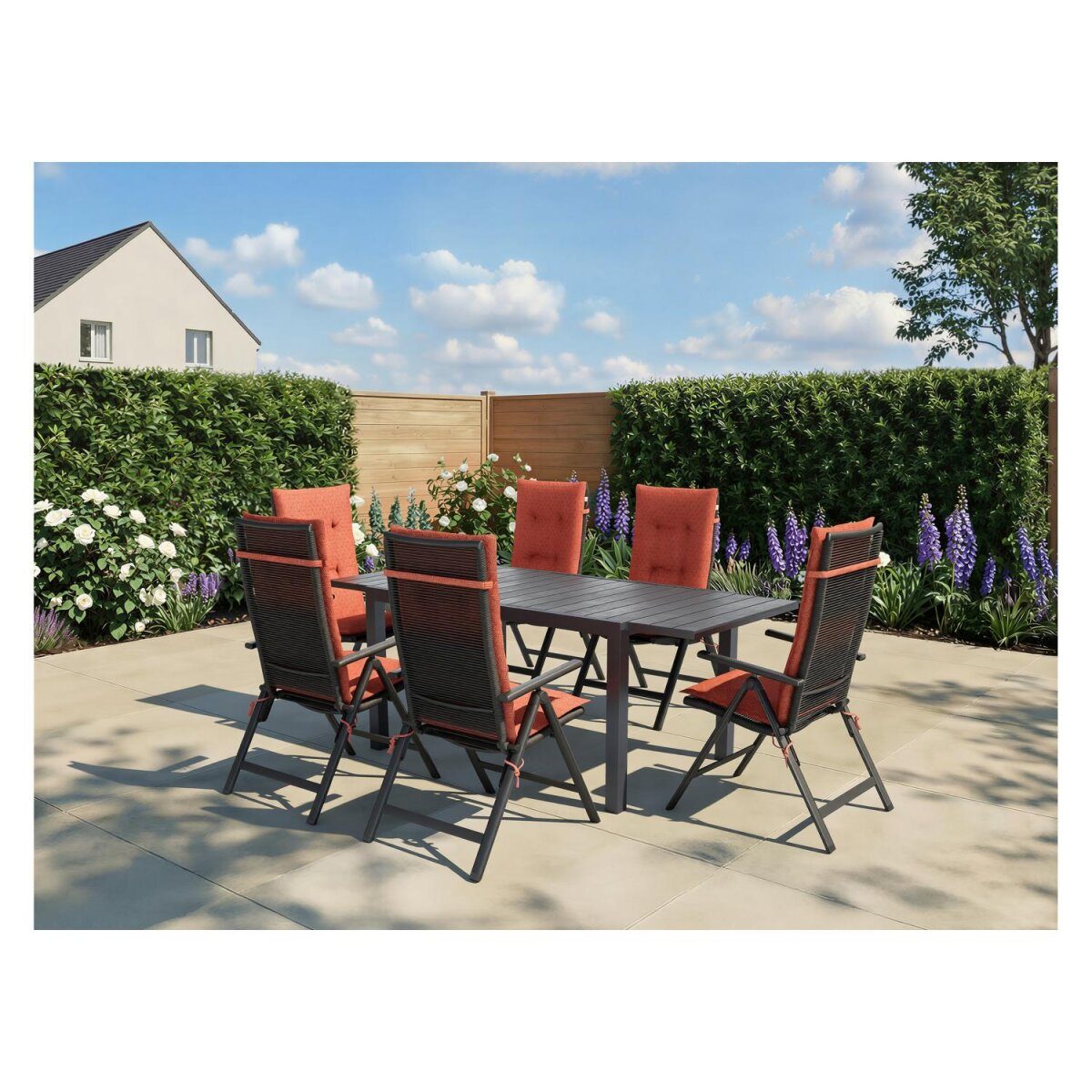 LIVARNO® aluminum folding chair “Miami”, 2-part