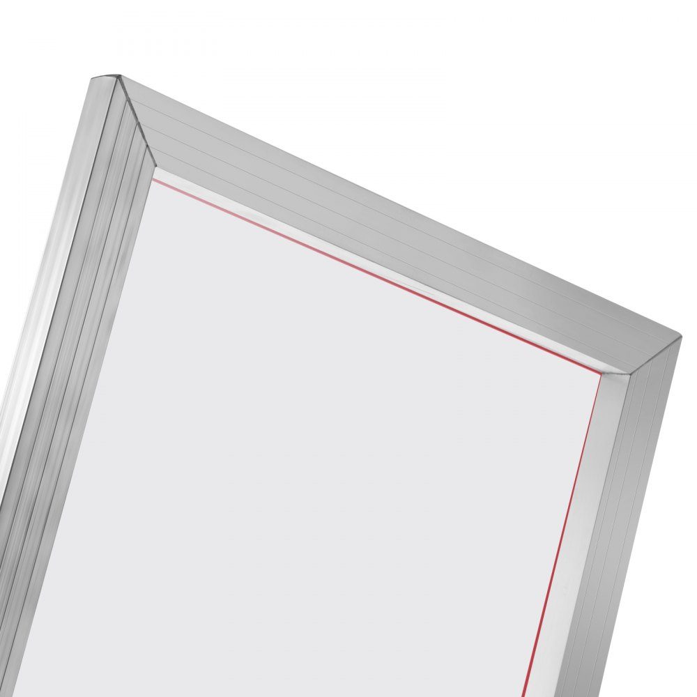 Screen Printing Kit, 6 Pieces Aluminum Screen Printing Frame, 254x355.6mm Screen Printing Frame with 156 Mesh, High Tension Nylon Net and Sealing Tape for T-Shirts, DIY Printing etc