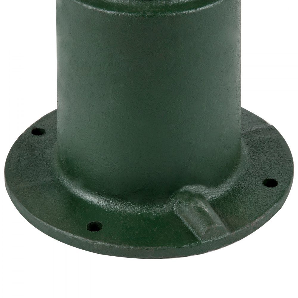 Pumpenständer Gusseisenständer Griffpumpe 22,86 x 22,86 x 66 cm Gartenpumpe Pumpenständer beschichtet mit Sprühfarbe Handpumpenständer 8 mm dicke Rohrwand geeignet für Gartenteich Hof usw