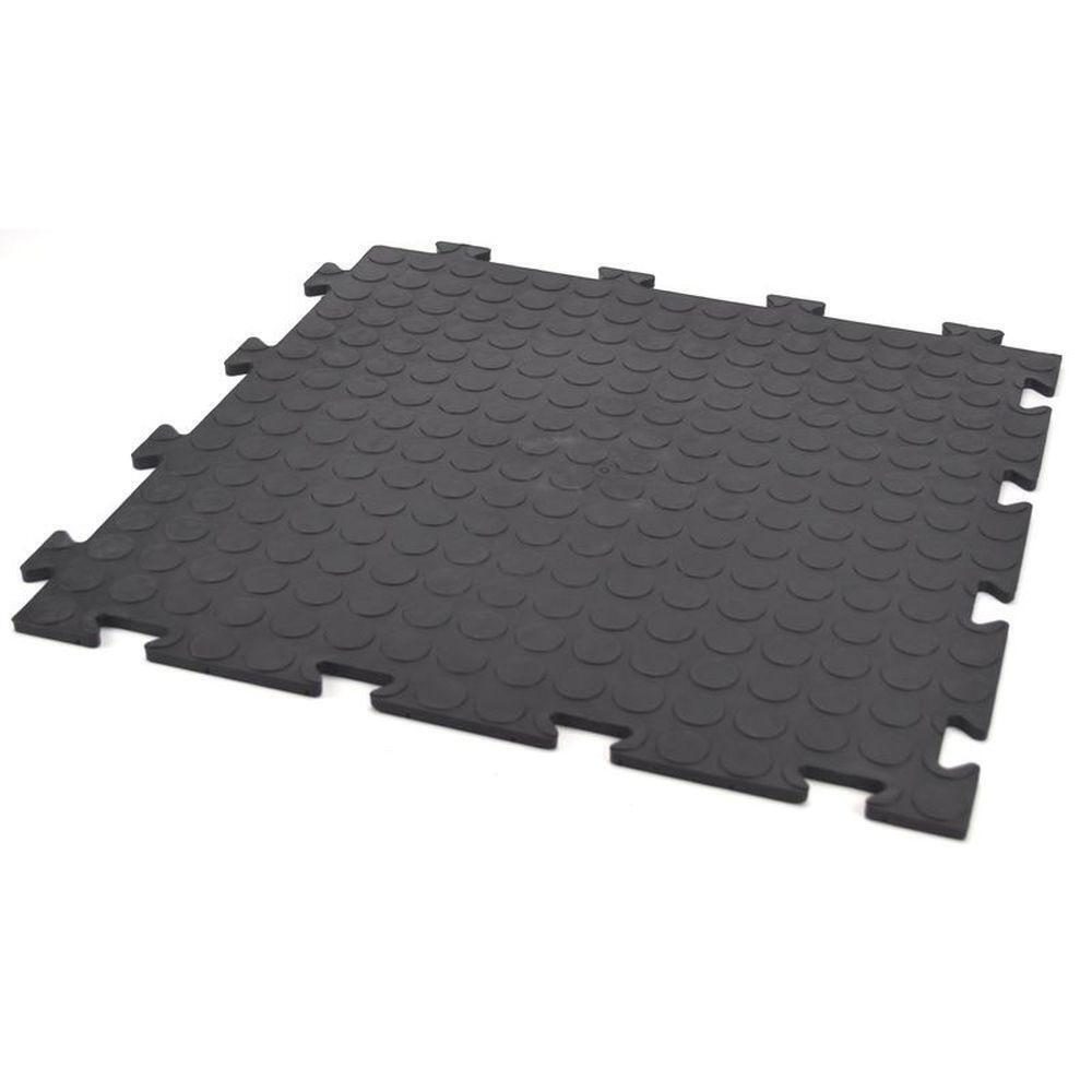 10x PVC Boden Klick Fliesen Plattensystem Garage Werkstatt Camping Kunststoff