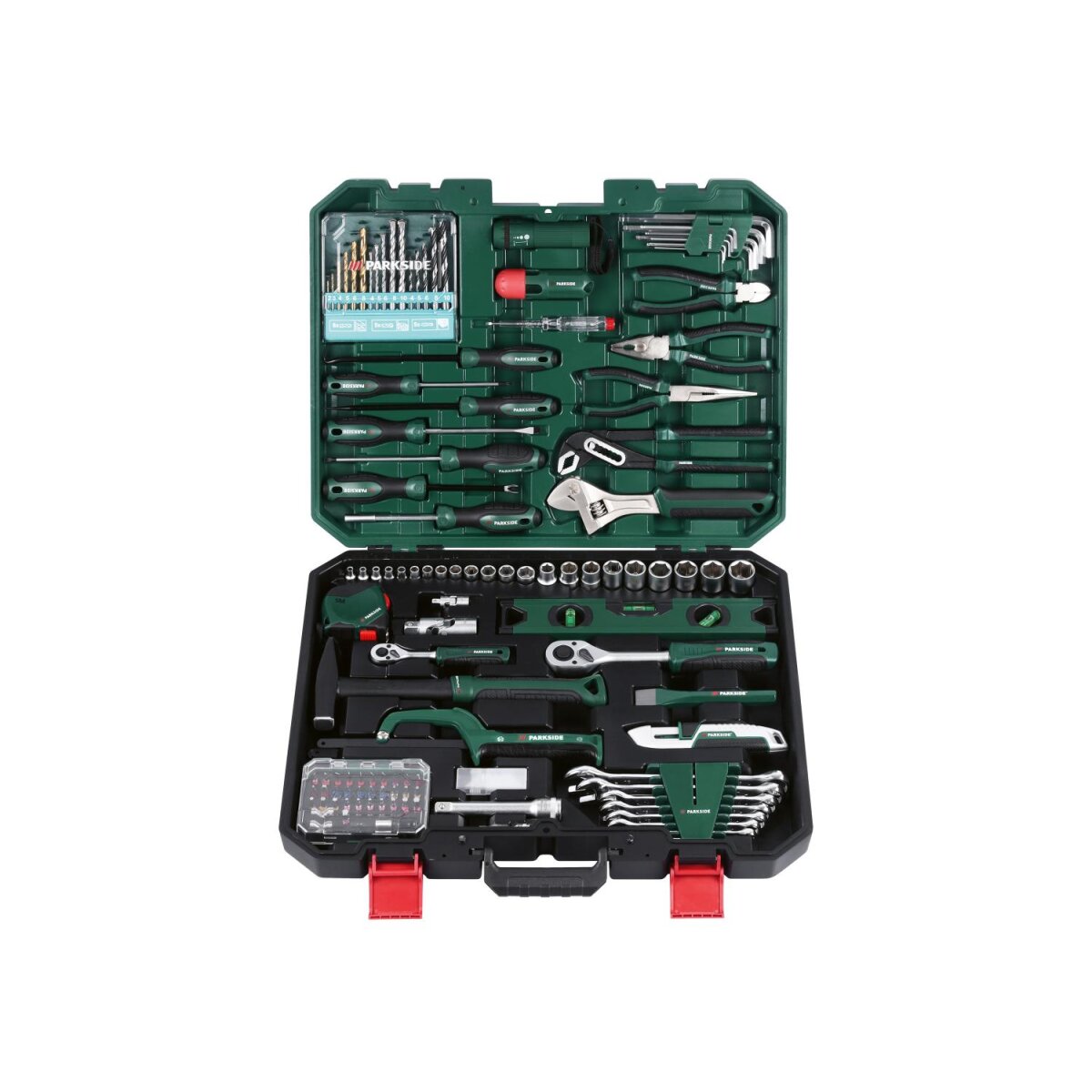 Mallette à outils PARKSIDE®, 122 pièces. Mallette à outils PARKSIDE®, 122 pièces.