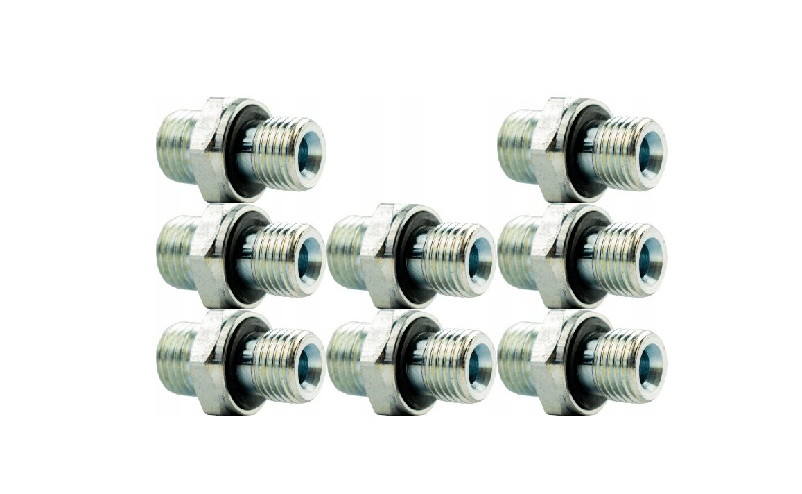 Hydraulikverteiler Monoblock-Hebelsteuerung 40l 3-fach mit Anschlussset