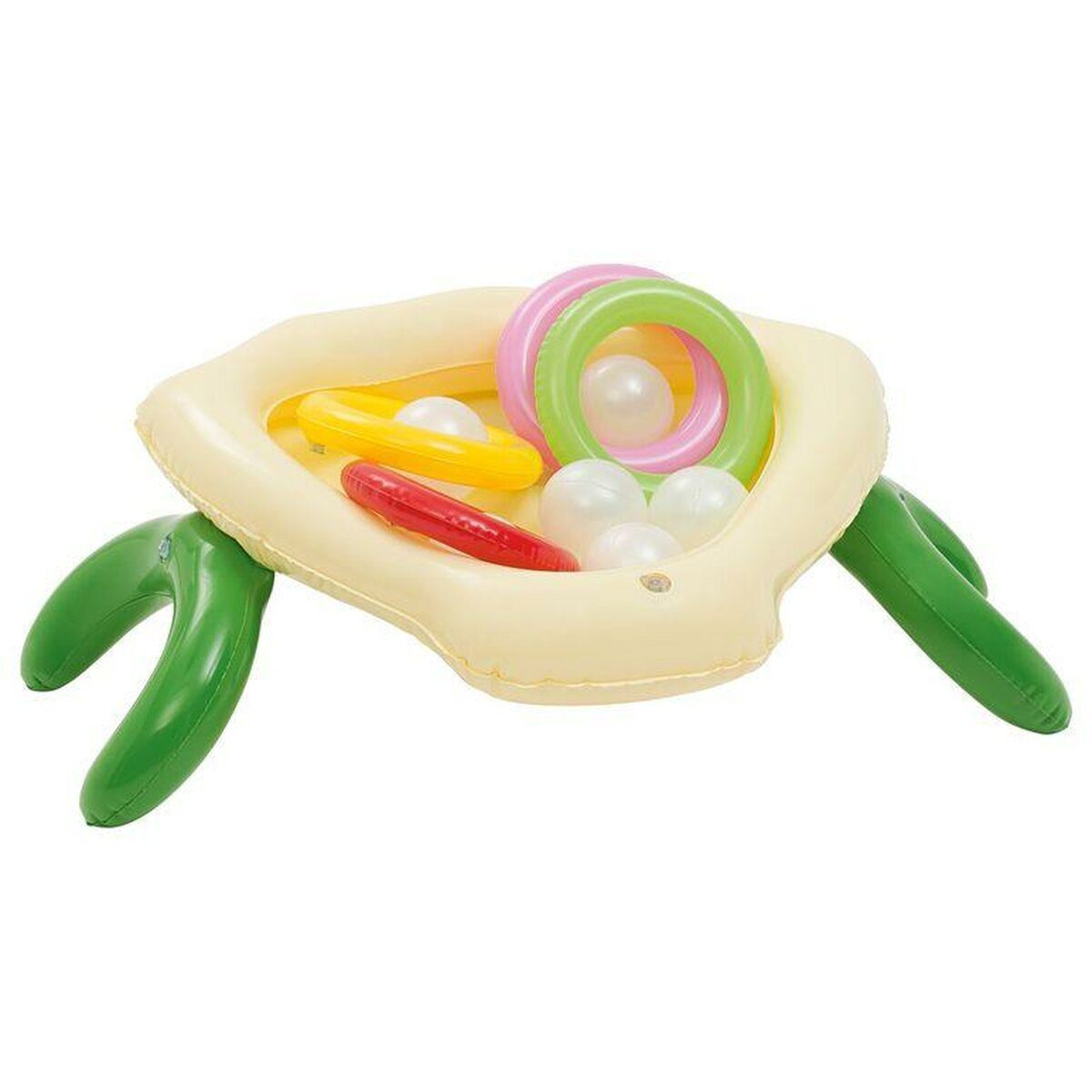 PLAYTIVE® JUNIOR Kinder-Erlebnisbecken, mit Wasserbrause und Rutsche, ab 2 Jahren