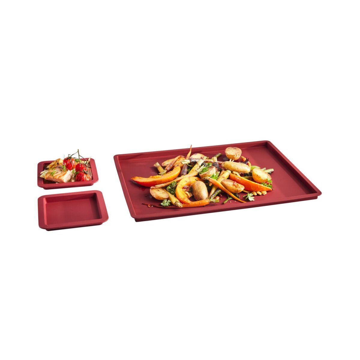 SILVERCREST® Silikon-Riegelform-Set / Brotbackform / Backmatten-Set, für maximale Antihaftwirkung ohne Einfetten (Backmatten-Set 3-teilig)
