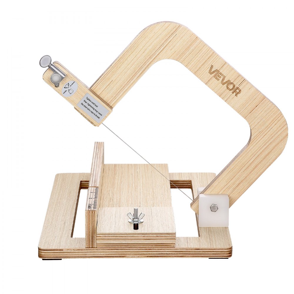Soap Cutter 0-2 Inch Adjustable Thickness, Wooden Soap Cutter with Adjustable Wire Tension Stainless Steel, with Extra Wires, Multi-Handmade DIY Cutting Tool Soap Cutter 0-2 Inch Adjustable Thickness, Wooden Soap Cutter with Adjustable Wire Tension Stainless Steel, with Extra Wires, Multi-Handmade DIY Cutting Tool