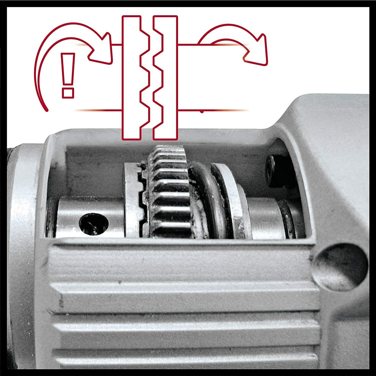 Einhell TE-RH 32 4F Hammerbohrer-Set (1250 W, 5,0 Joule, 32 mm Bohrleistung in Beton, SDS-Plus, Antivibrationsgriff, inkl. E-Box, 3 Bohrer, Spitz- und Flachmeißel)